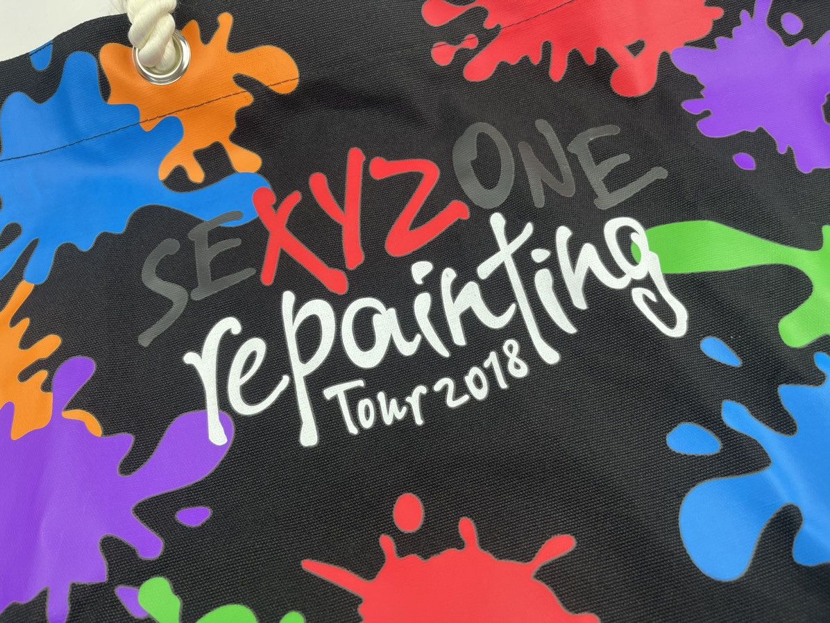 Japanese Brand sexyzone repainting tour tote bag tc25 Size ONE SIZE - 2 Thumbnail