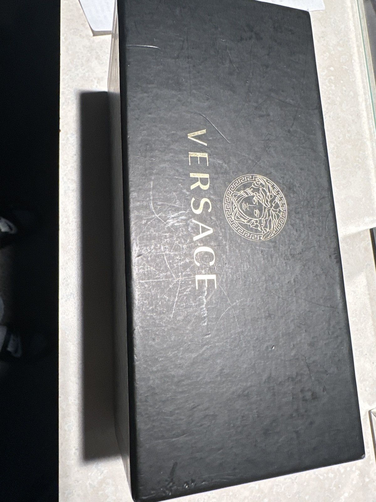 Versace × Vintage VERSACE VIRTUS Barocco Cat-eye V logo Size ONE SIZE - 6 Thumbnail