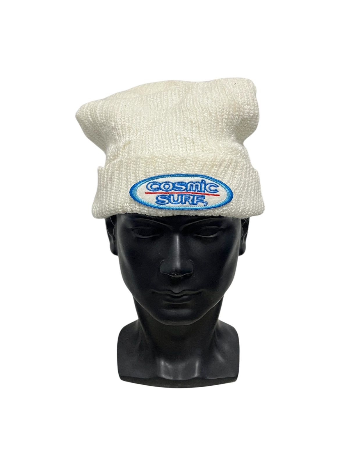 Vintage Vintage Cosmic Surf Spell Out Beanie Hat Size ONE SIZE - 1 Thumbnail