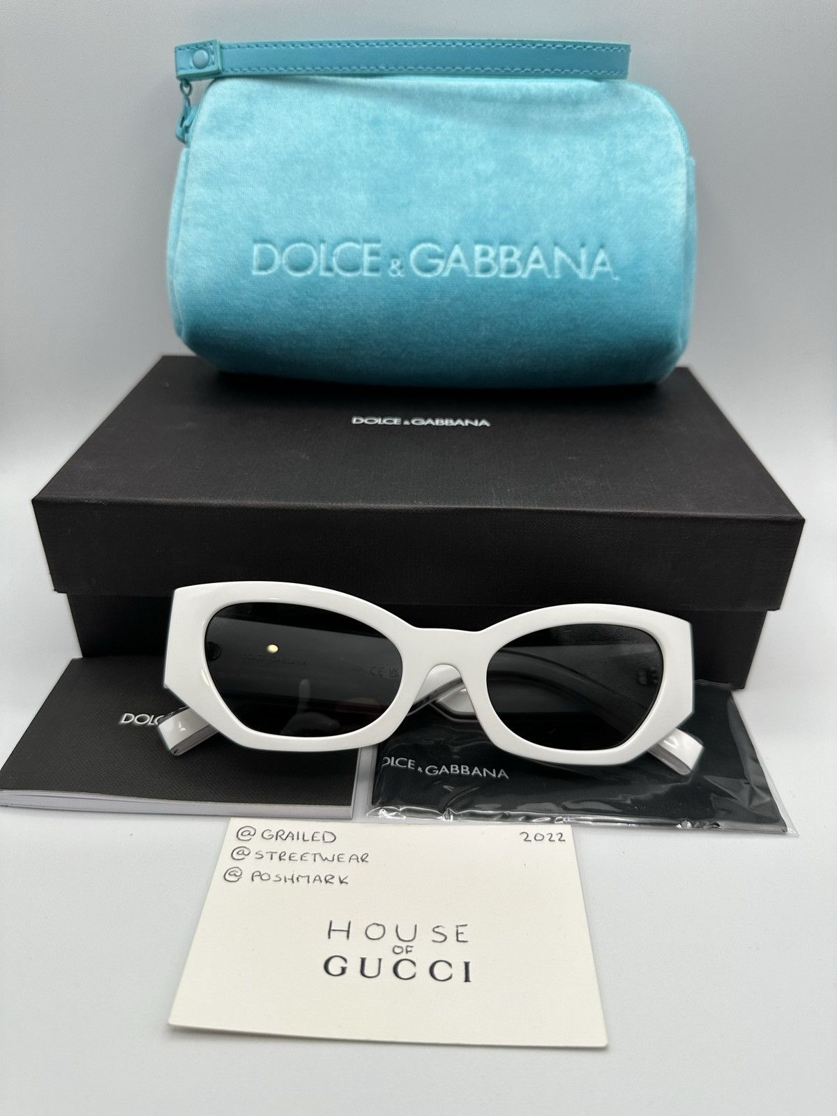 Dolce & Gabbana Dolce & Gabbana Cat-eye Sunglasses Size ONE SIZE - 4 Thumbnail