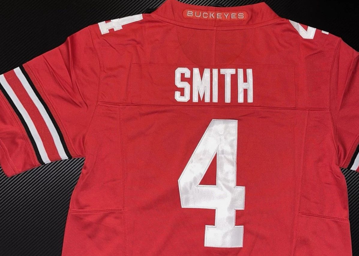 Other Men's Jeremiah Smith Red Ohio State OSU Jersey Size US L / EU 52-54 / 3 - 2 Thumbnail