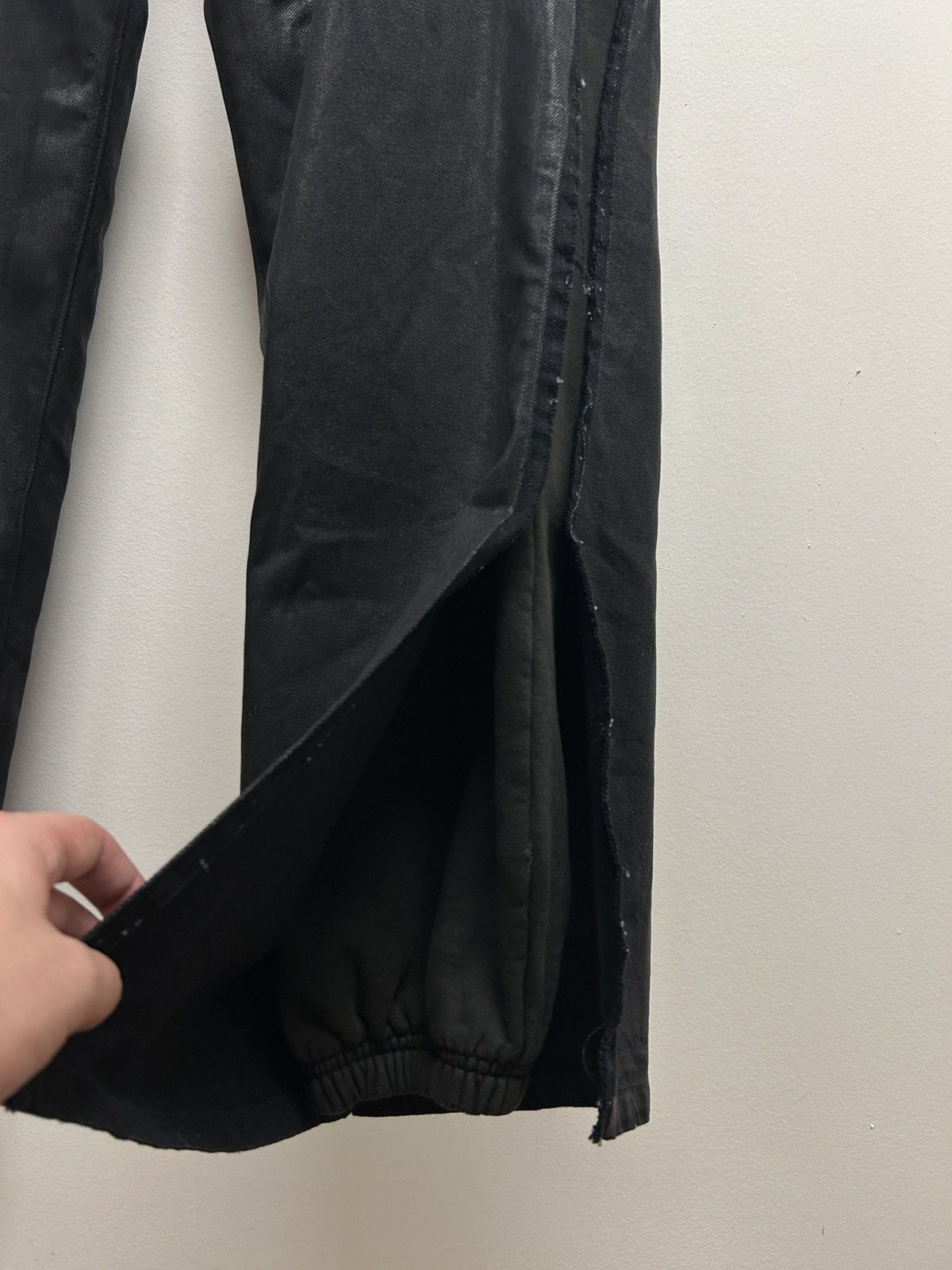 RRR-123 RRR-123 Waxed Hybrid Double Layered Sweatpants Size US 30 / EU 46 - 4 Thumbnail