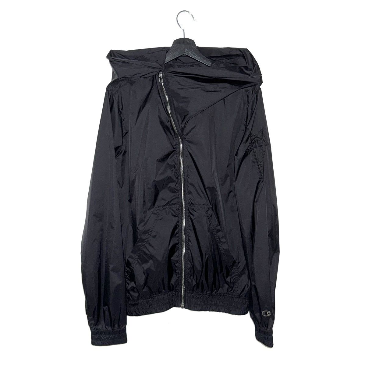 Rick Owens x Champion Mountain windbreaker hoodie