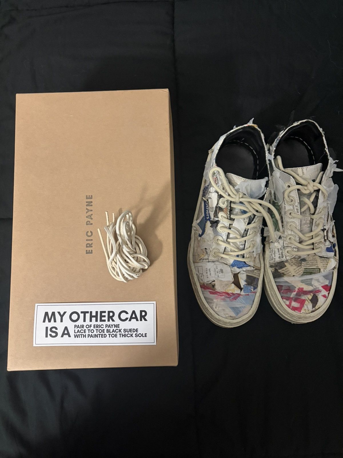 Eric Payne Eric Payne “Trash Oxford Trainers” Size US 9.5 / EU 42-43 - 5 Thumbnail