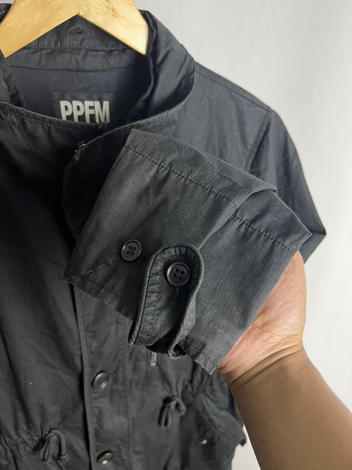 If Six Was Nine × PPFM 2000s PPFM Multipocket Parka Black Size US M / EU 48-50 / 2 - 5 Thumbnail