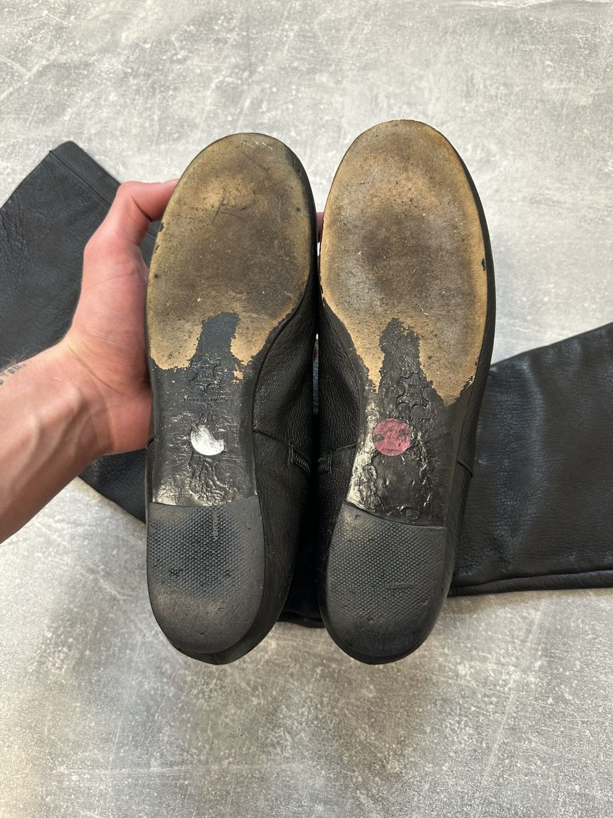 Vintage Vintage high boxer boots moto biker shoes core Size US 10 / IT 40 - 8 Thumbnail
