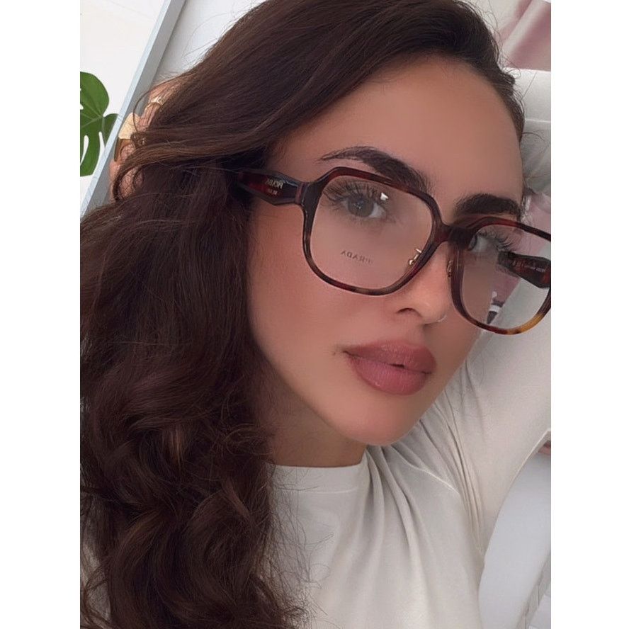 Prada NEW Prada PR B07VD Black Tortoise Eyeglasses Frames Size ONE SIZE - 1 Thumbnail