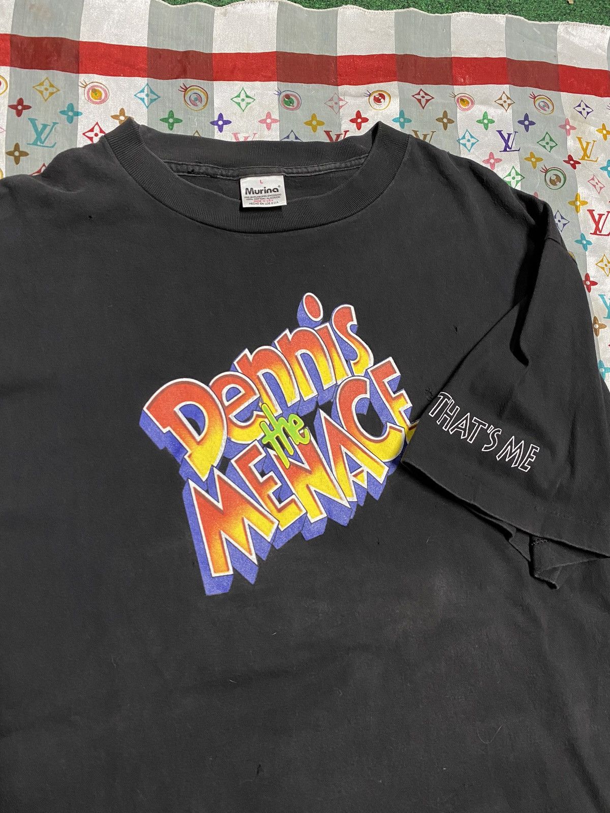 Vintage 90’s Vintage Dennis the Menace Movie Tee Shirt Large Size US L / EU 52-54 / 3 - 2 Thumbnail