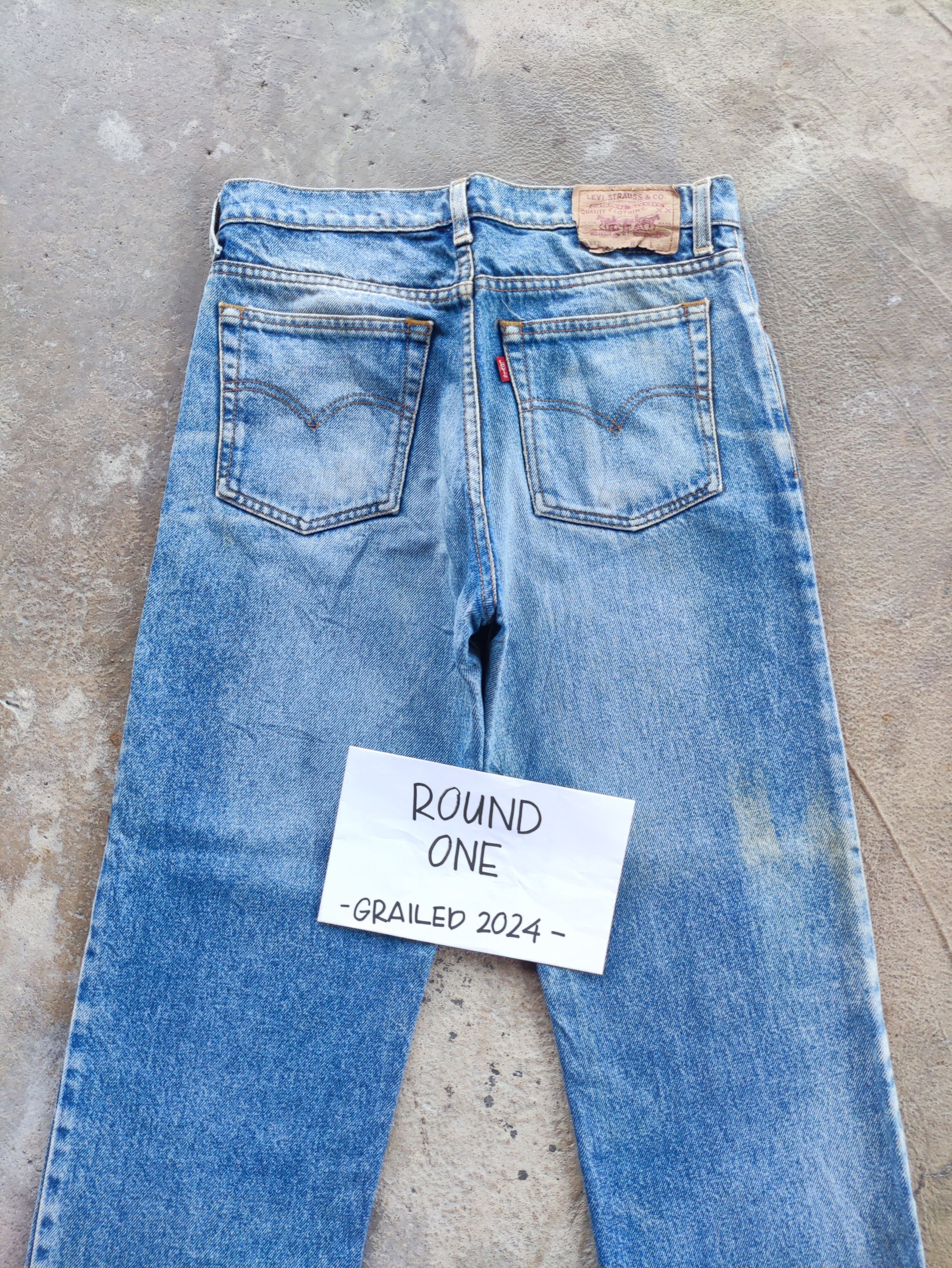 Jean × Levi's × Vintage Vintage Levi's Wash Jeans Faded Denim Pants W30 Size US 30 / EU 46 - 12 Thumbnail