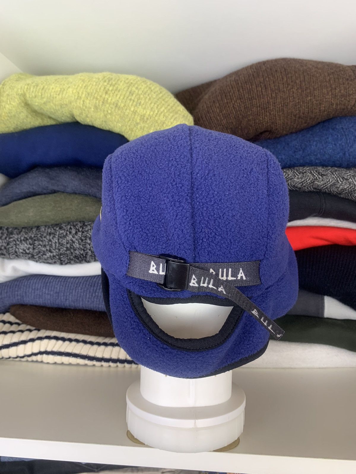 オーダー BULA USA製 帽子 フリース ビンテージ 90年代 90s ブーラ