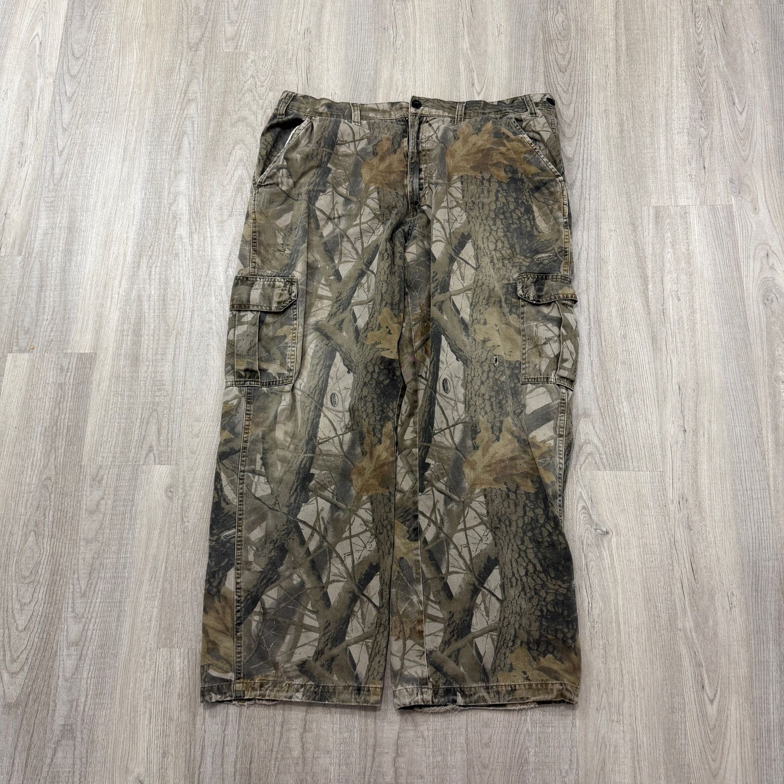 Vintage Vintage Outfitters Ridge Camo Cargo Pants XL (36x30) Hunting Size US 36 / EU 52 - 2 Thumbnail