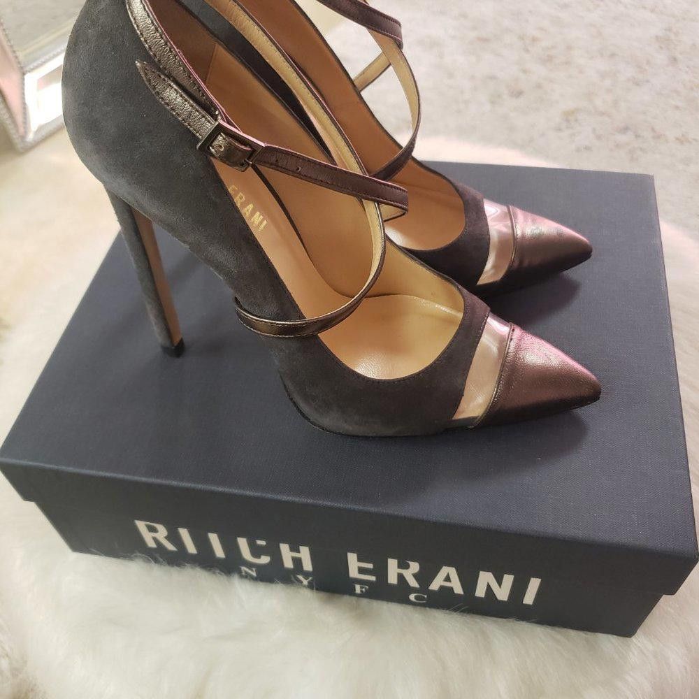 Designer Ritch Erani NYFC Exclusive Runway Pumps Size US 8 / IT 38 - 4 Thumbnail