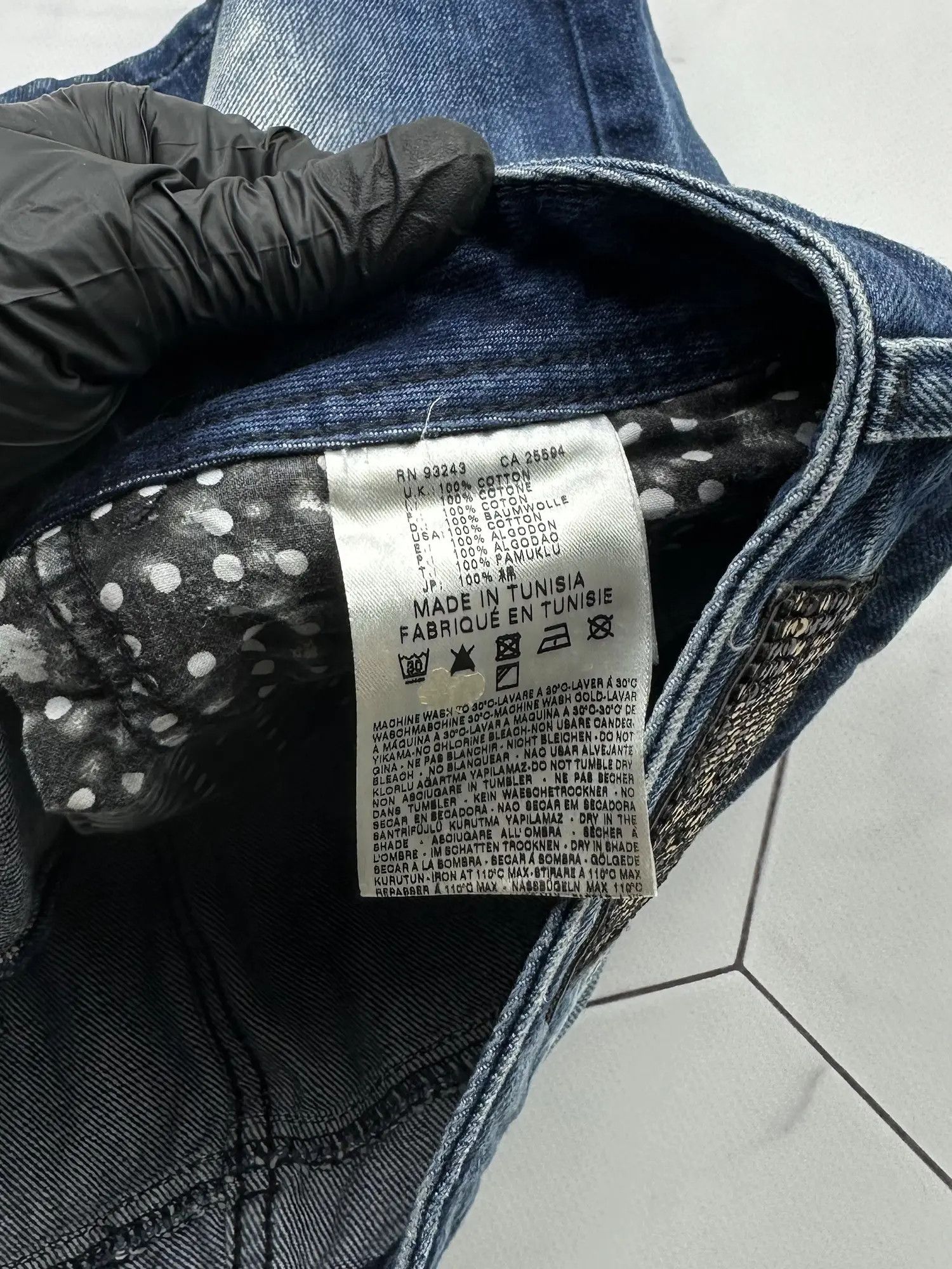 Diesel Diesel Vintage Faded Mini Skirt (B82) Size 29" - 5 Thumbnail