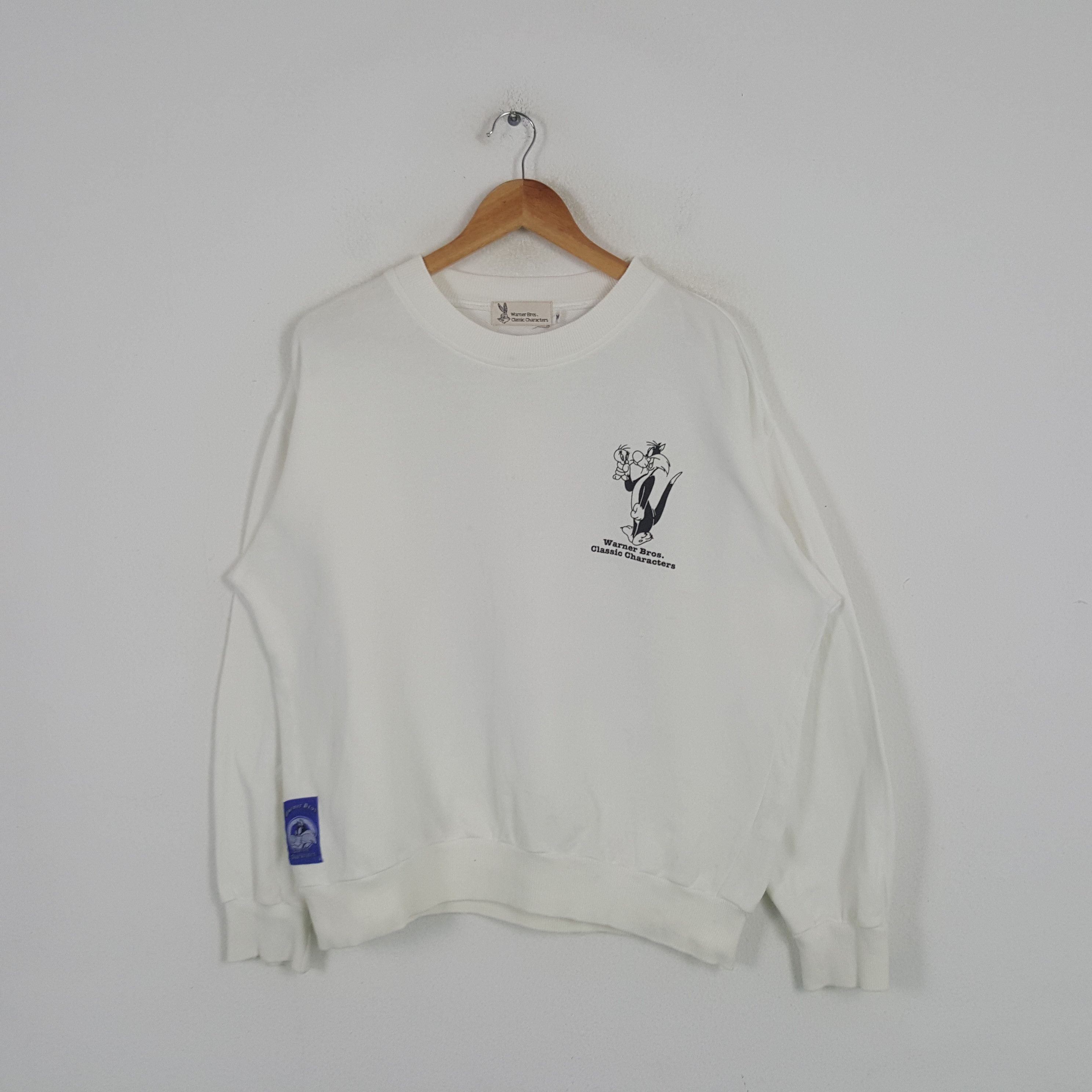 Vintage × Warner Bros Vintage Lonney Tunes Warner Bros Characters Sweatshirt Size US L / EU 52-54 / 3 - 3 Thumbnail