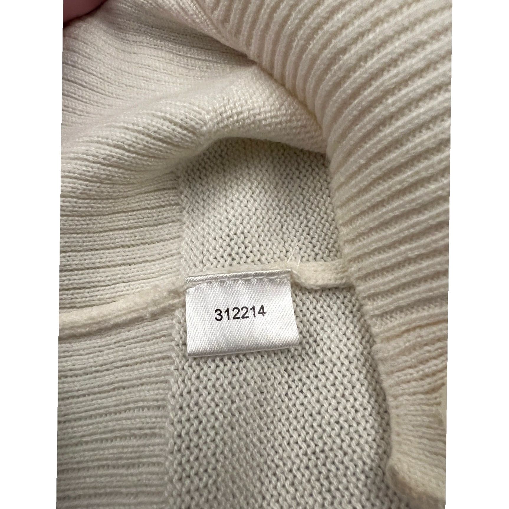 Ann Taylor Ann Taylor Cardigan Women's XL White Wool Blend V Neck Button Down Sweater Size XL / US 12-14 / IT 48-50 - 7 Thumbnail