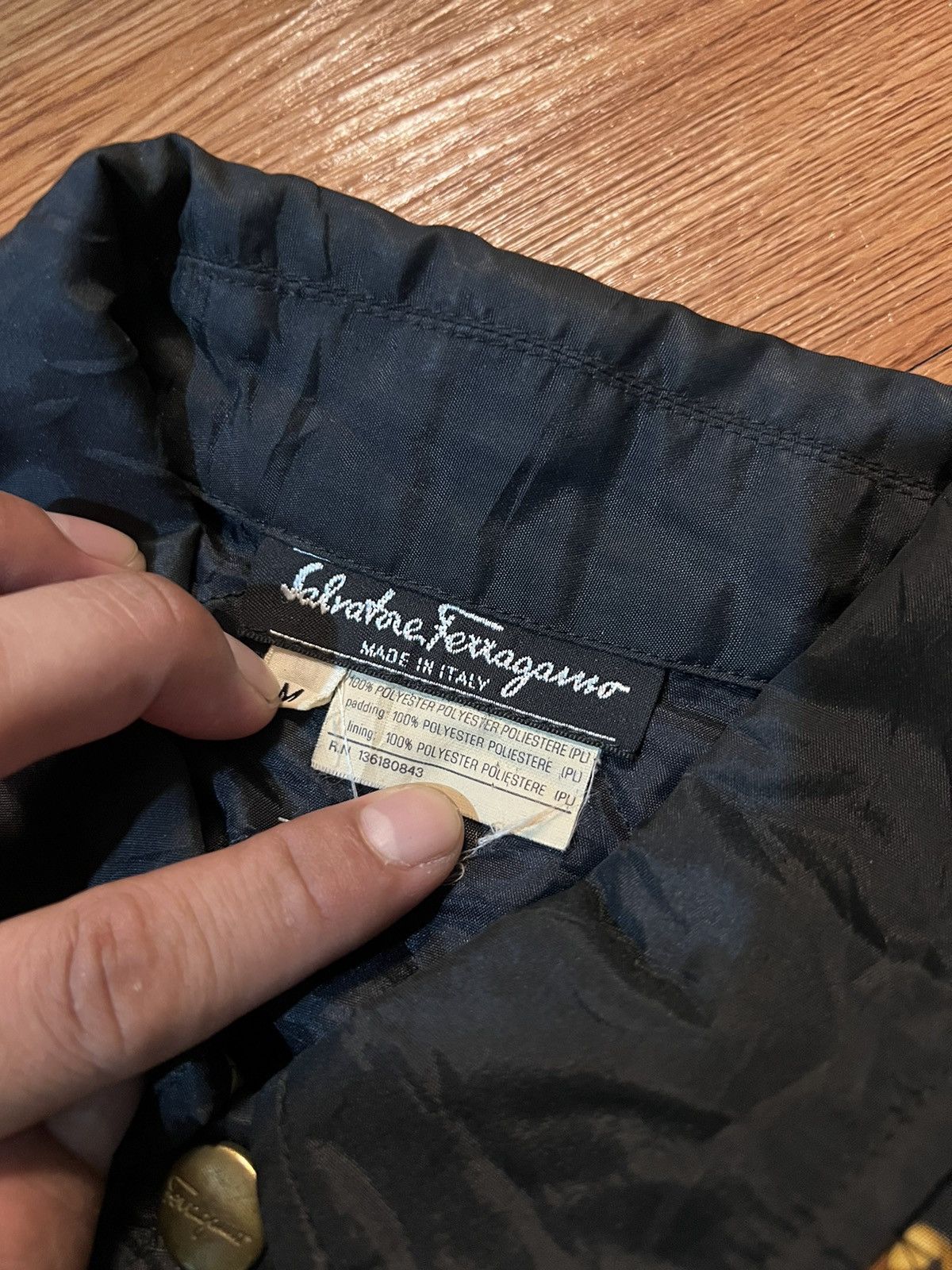 Designer × Salvatore Ferragamo × Vintage Salvatore ferragamo jacket Size US M / EU 48-50 / 2 - 5 Thumbnail
