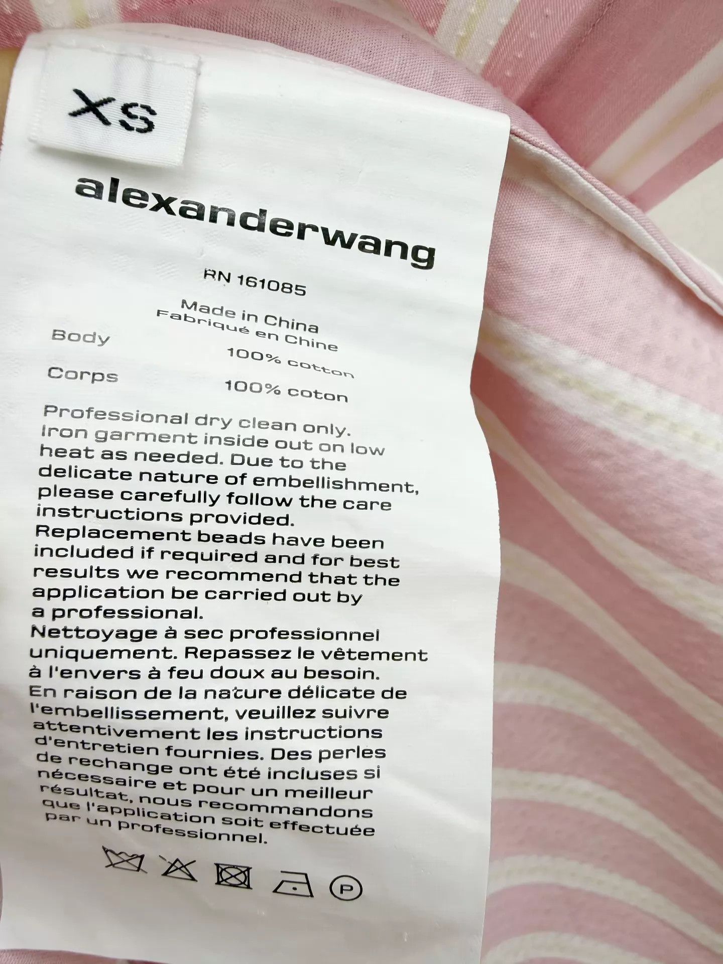 Alexander Wang Alexanderwang new full diamond shirt jacket XS authentic Size XS / US 0-2 / IT 36-38 - 3 Thumbnail