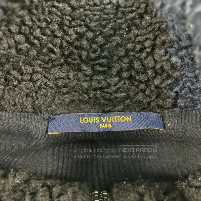 Louis Vuitton Louis Vuitton Men's Dark Blue Winter Jacket . Size US XL / EU 56 / 4 - 4 Thumbnail