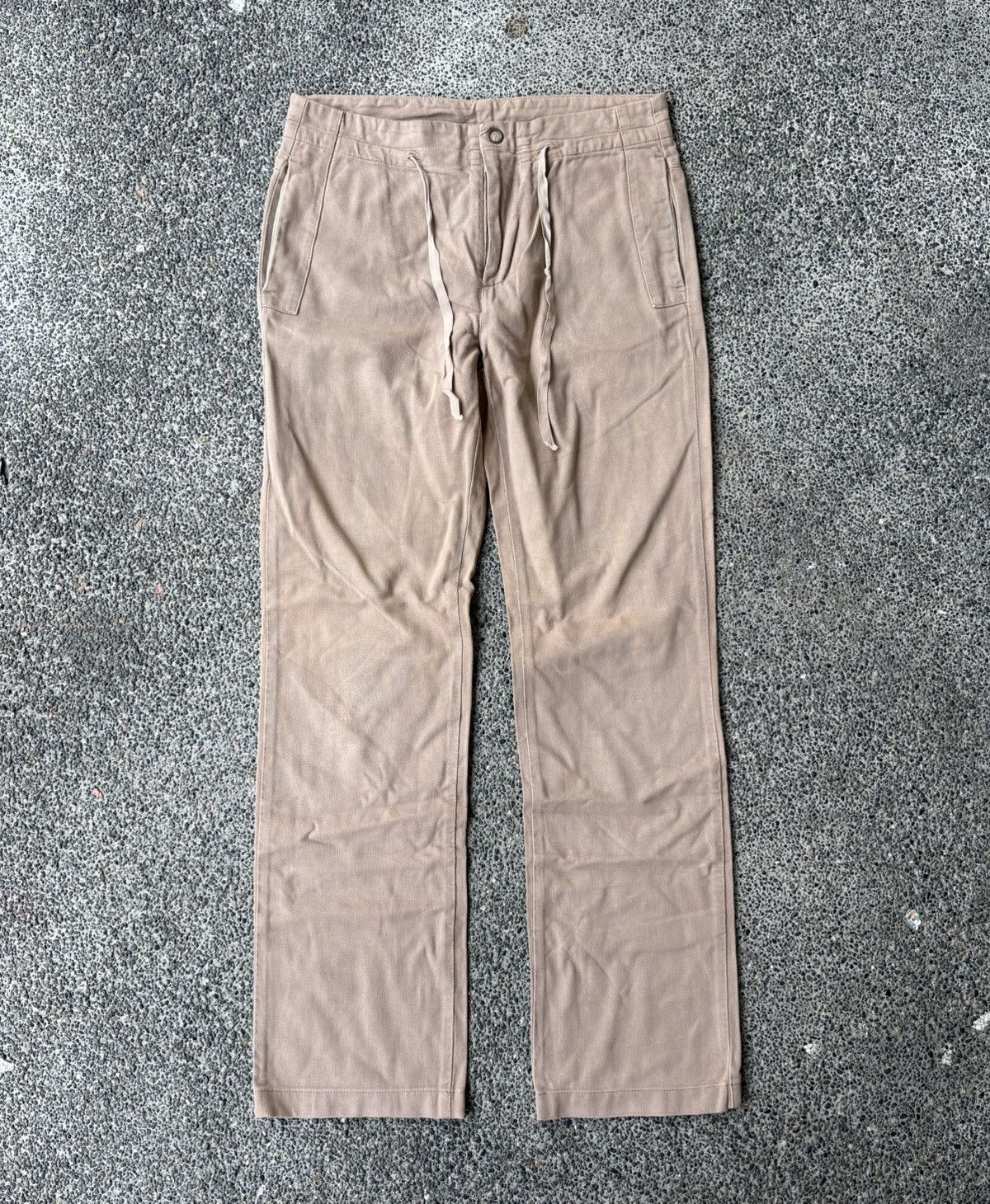 MM6 MM6 Maison Margiela Brown Cotton Trousers Size 30" / US 8 / IT 44 - 4 Thumbnail