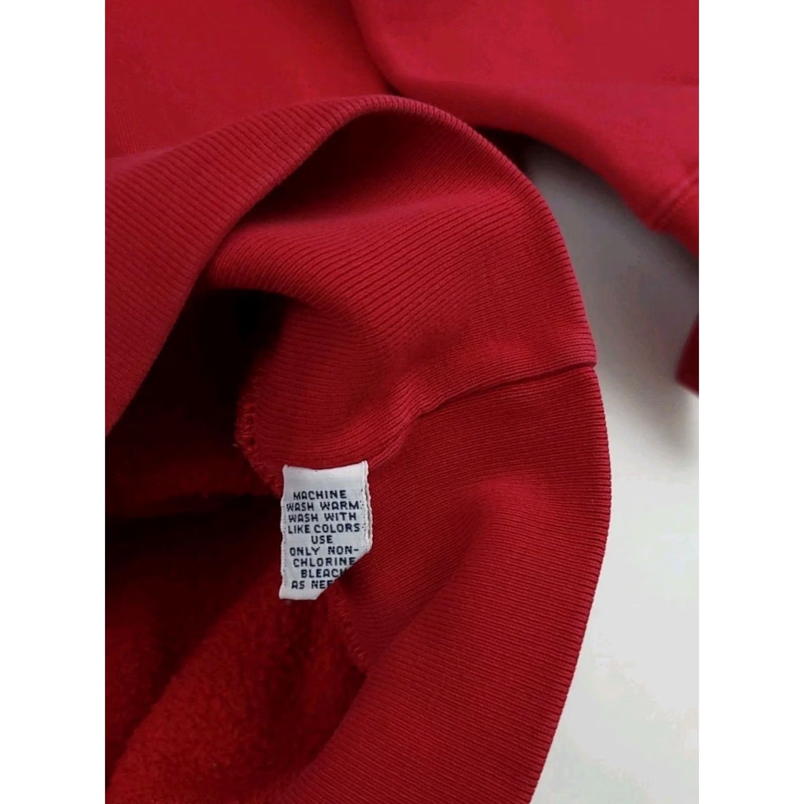 Vintage VINTAGE Polo Sport Ralph Lauren Sweatshirt 90s Red Crew Neck Spellout Flag RL USA Men M/L size Shirt Pullover Womens/Mens? Size US M / EU 48-50 / 2 - 5 Thumbnail