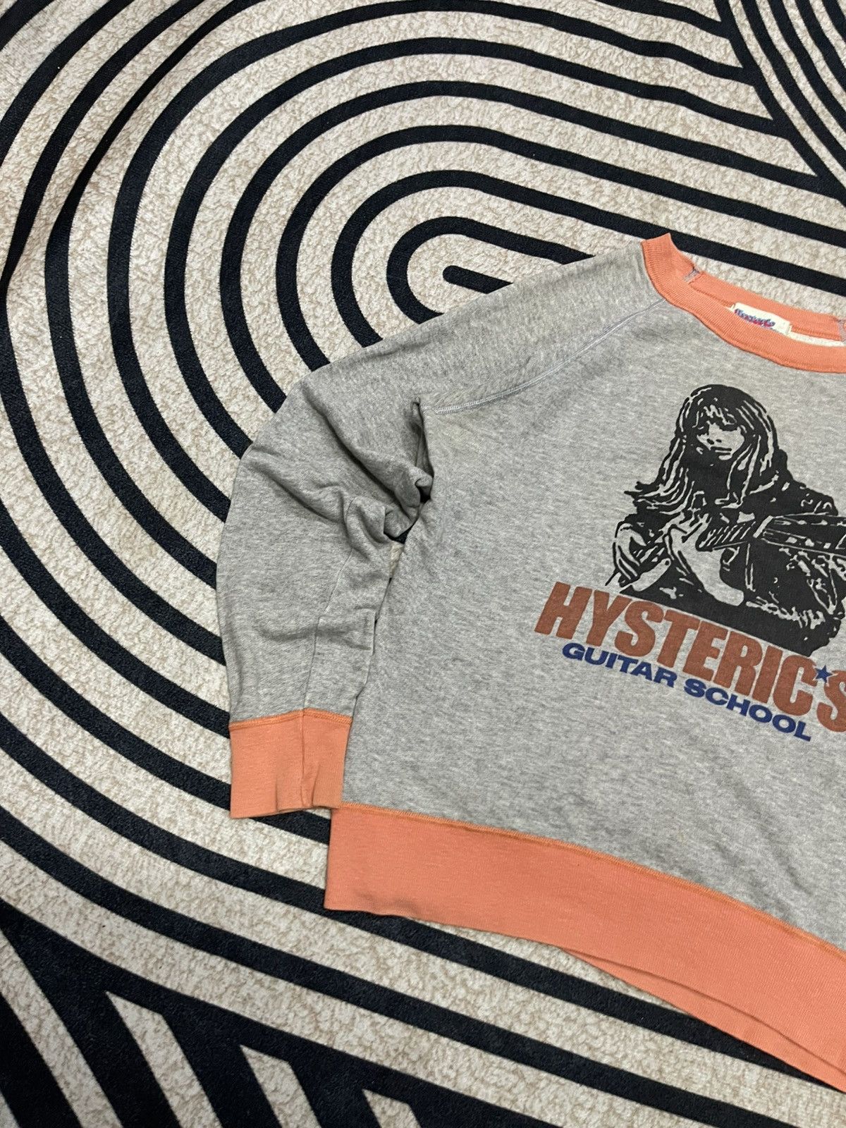 Hysteric Glamour 90s HYSTERIC GLAMOUR GUITAR SCHOOL SWEATSHIRTS RARE Size US M / EU 48-50 / 2 - 3 Thumbnail