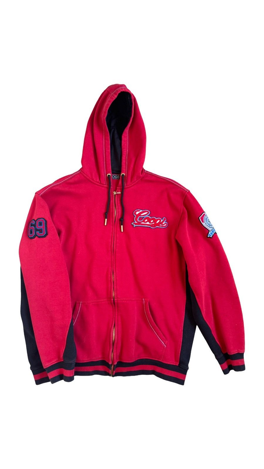 Coogi RARE Coogi Australia Zip Up Hoodie Size US XL / EU 56 / 4 - 1 Thumbnail