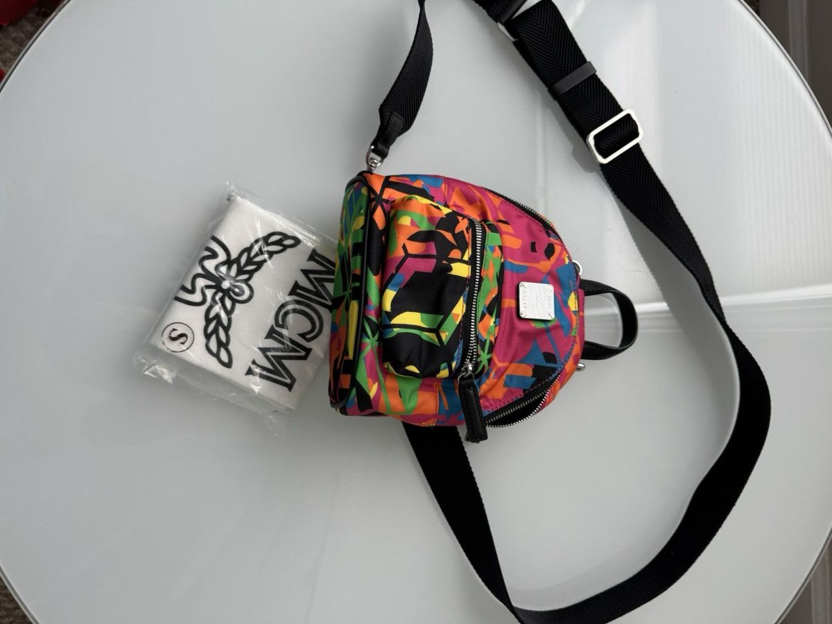 MCM MCM Crossbody Mini Backpack Colorful NWOT | Multicolor Size ONE SIZE - 17 Thumbnail