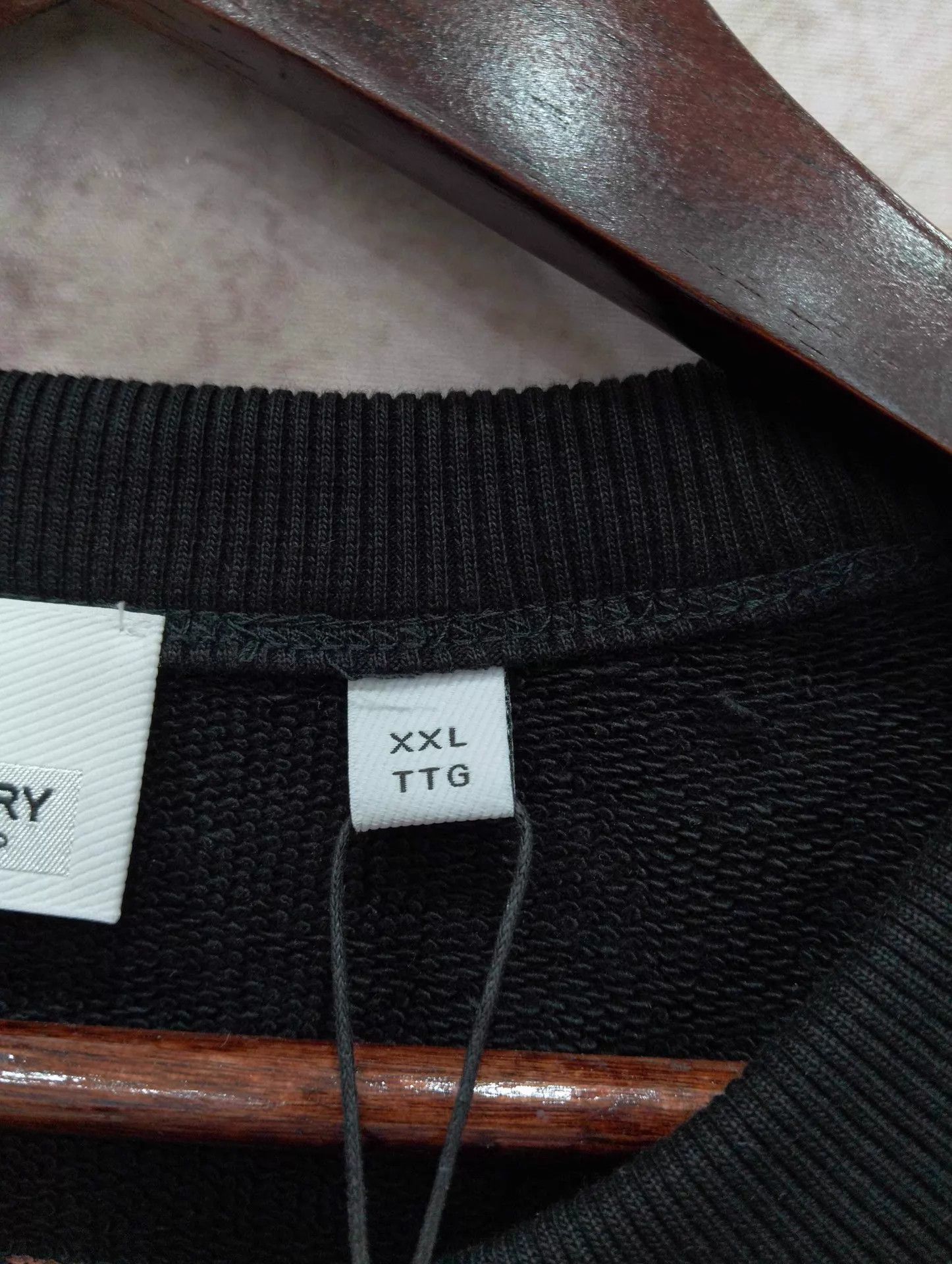 Burberry Burberry TB Monogram Crewneck Men's Black XXL Size US XXL / EU 58 / 5 - 5 Thumbnail