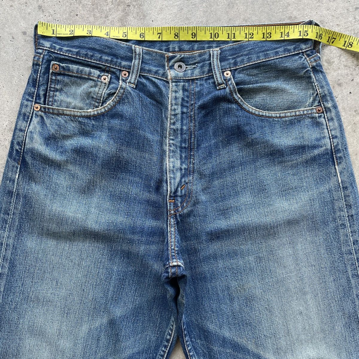 Levi's Vintage Levi’s 504 Faded BAGGY Jeans Denim Pants W31 Size US 31 - 5 Thumbnail