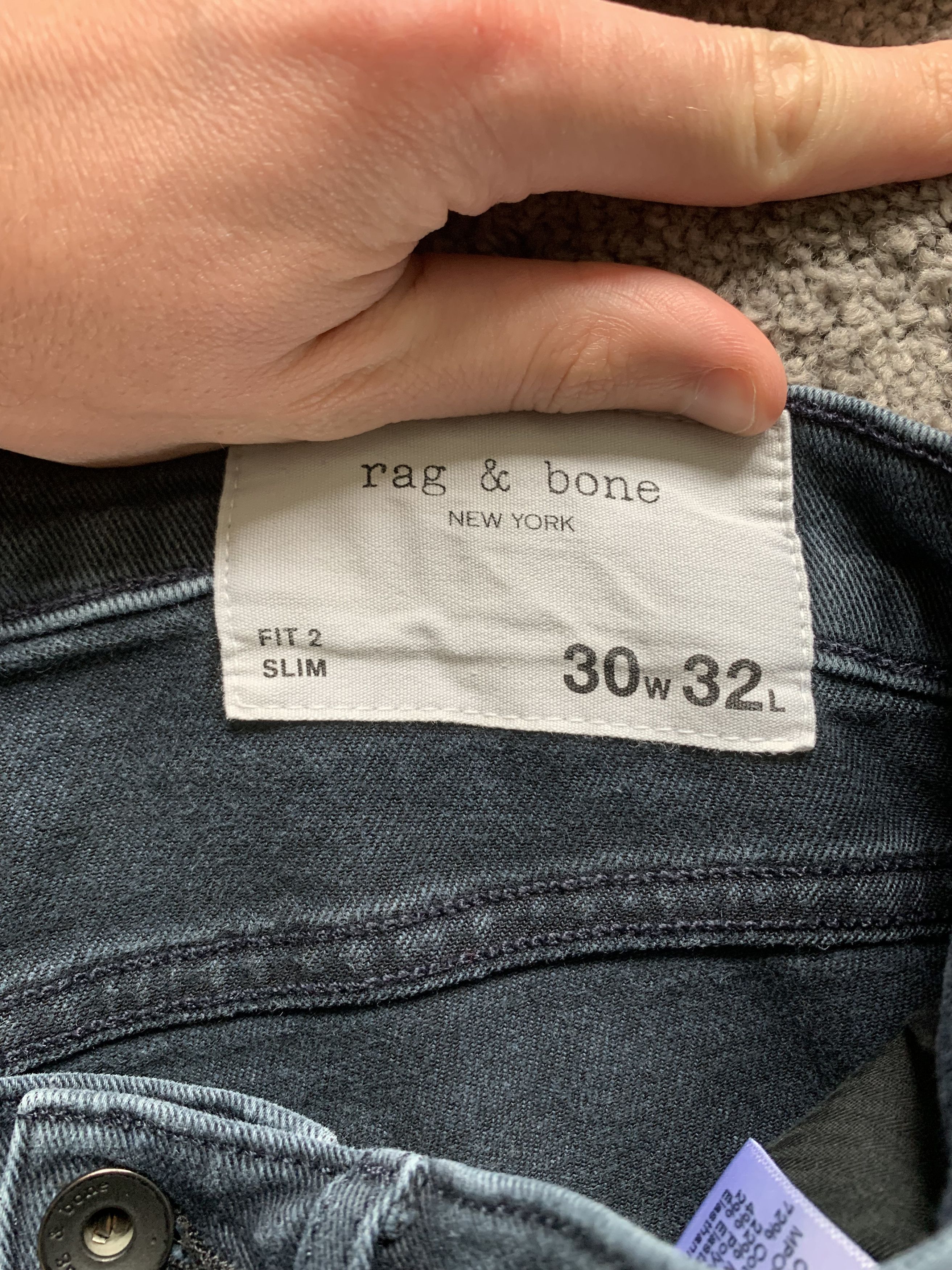 Rag & Bone Rag & Bone Slim Fit 2 jeans Size US 30 / EU 46 - 3 Thumbnail