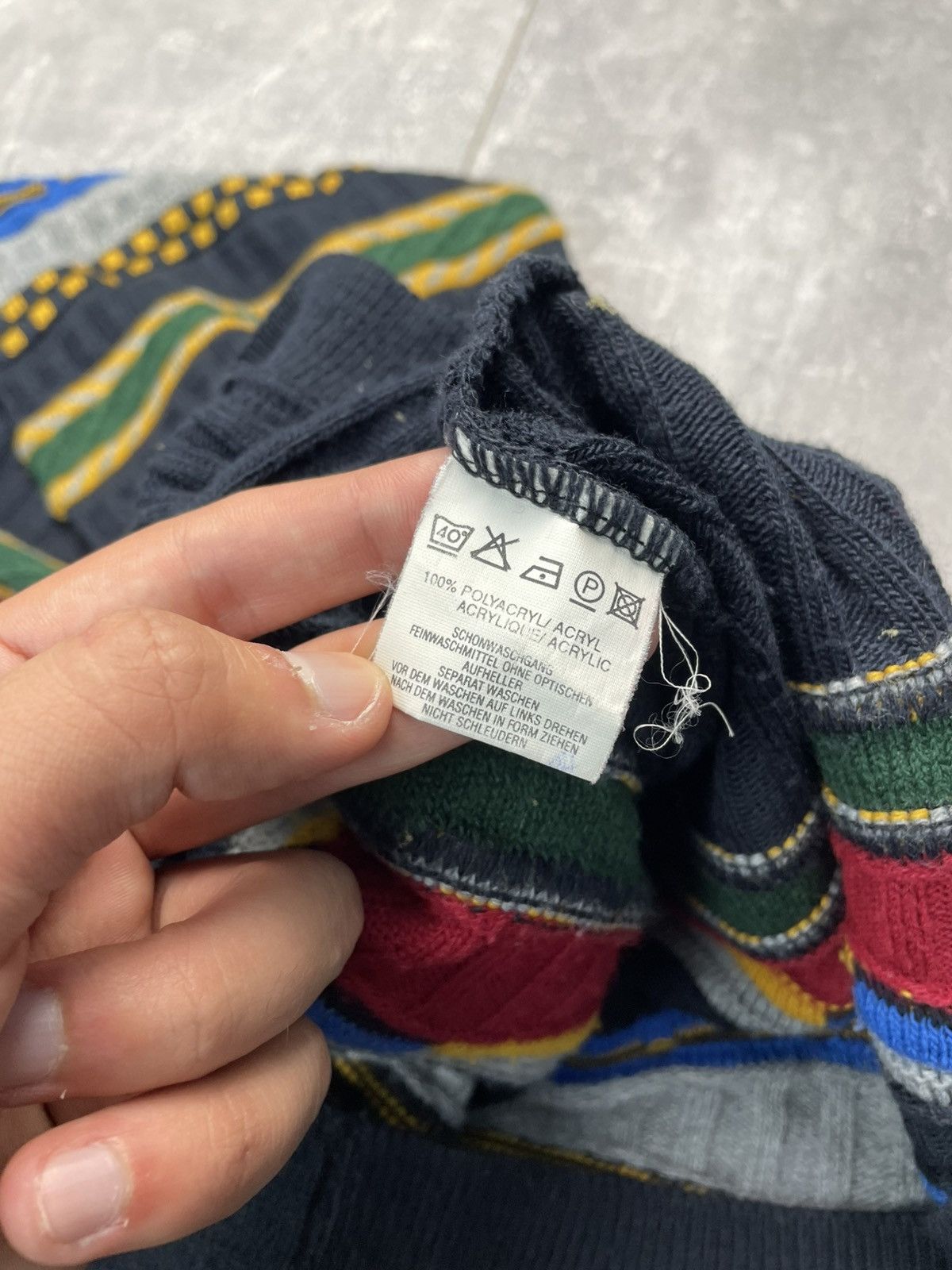Other Coogi Style Knit Sweater Vintage Size US XL / EU 56 / 4 - 5 Thumbnail