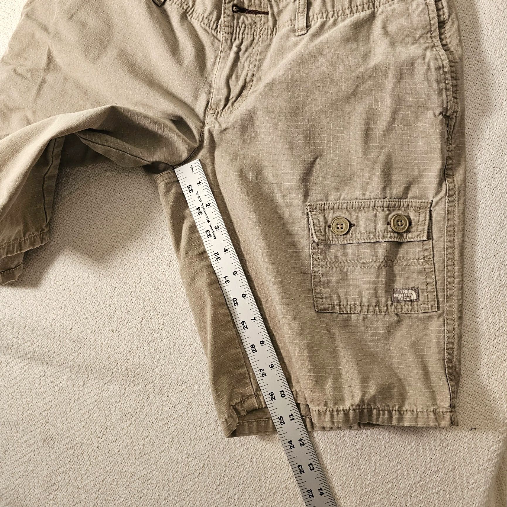 The North Face The North Face Shorts Women 4L Khaki Hiking Outdoor Cargo T150 Size 27" / US 4 / IT 40 - 7 Thumbnail