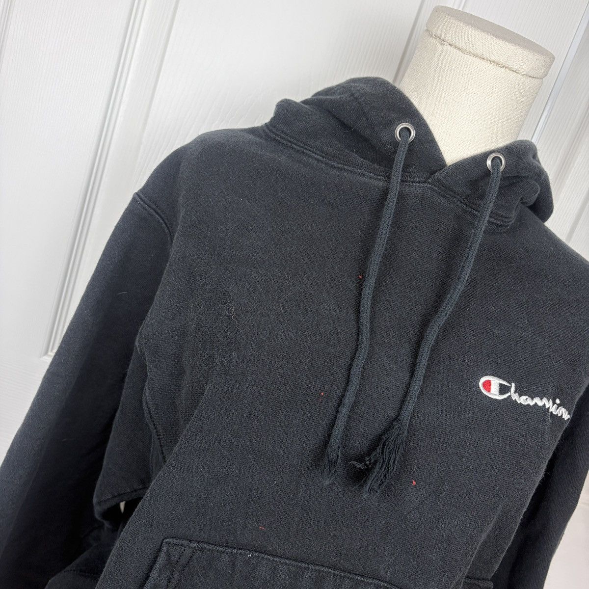 Champion Champion black logo hoodie Size S / US 4 / IT 40 - 3 Thumbnail