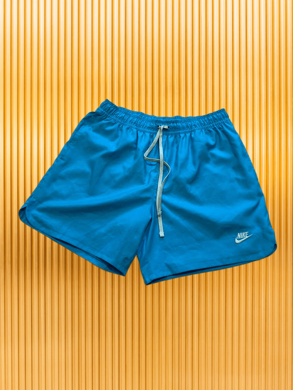 Nike Y2K Vintage Nike shorts logo blue Size US 34 / EU 50 - 1 Thumbnail
