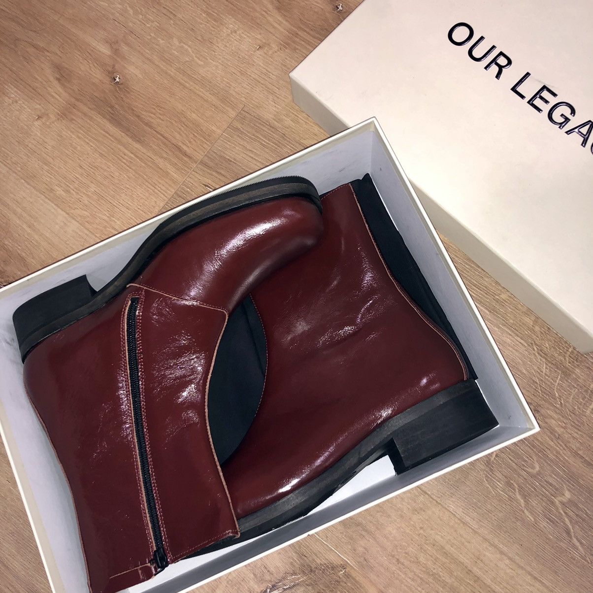 Our Legacy Our Legacy Camion Boot (Oxblood, Size 42) | Grailed