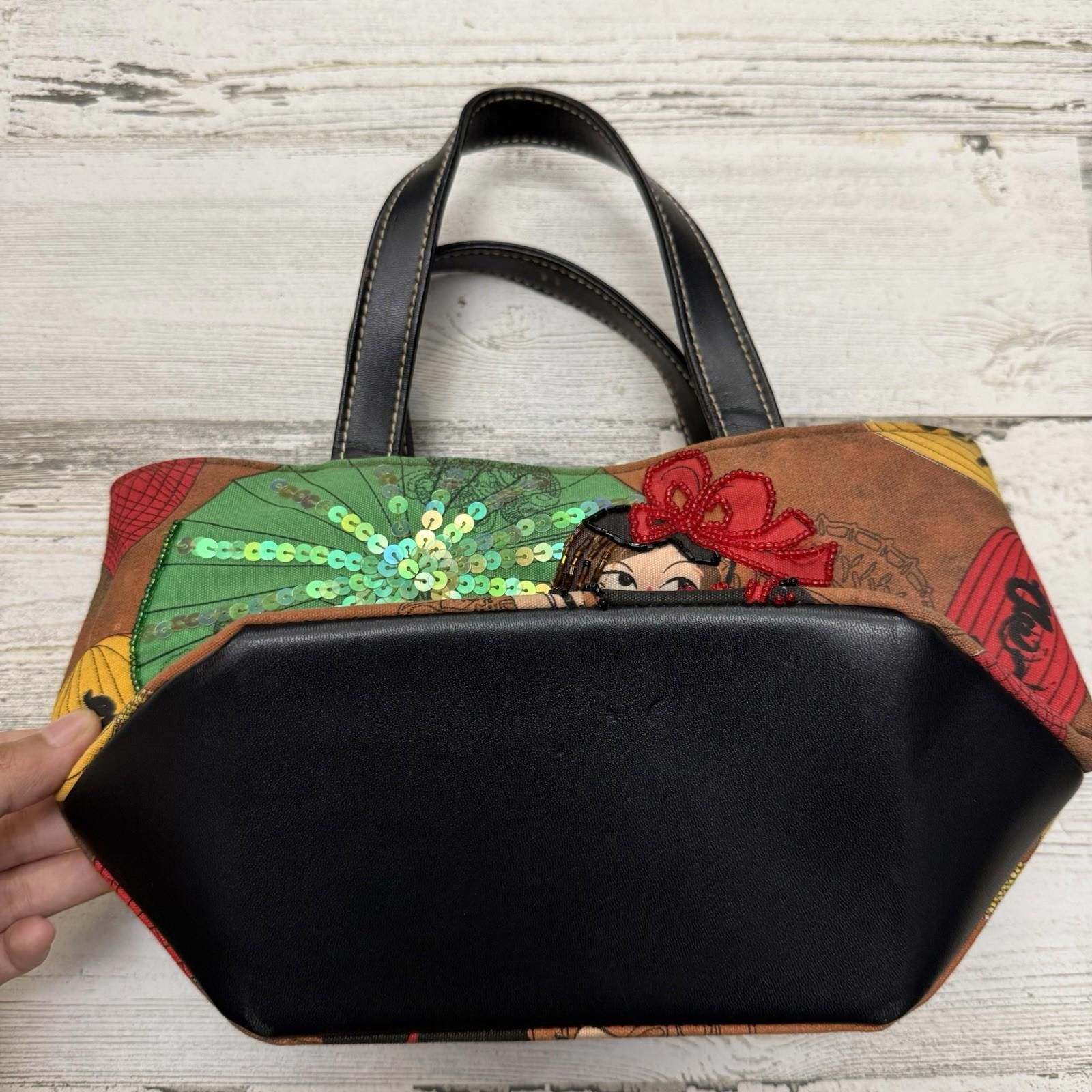 The Unbranded Brand Mulan Disney Princess Crossbody Clutch Purse Beaded Sequin Size ONE SIZE - 6 Thumbnail