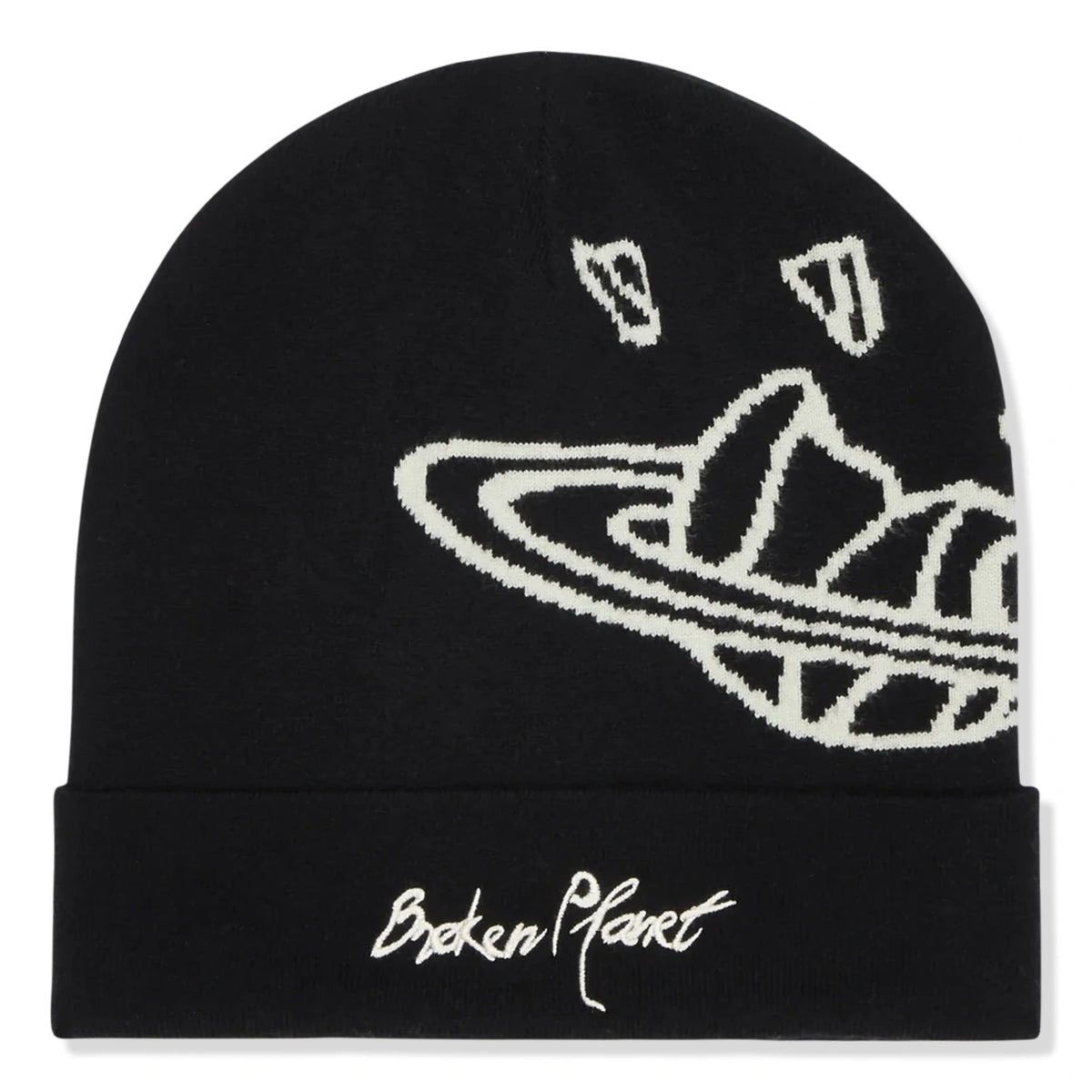 Broken Planet Broken Planet Beanie - Midnight Black Size ONE SIZE - 1 Preview