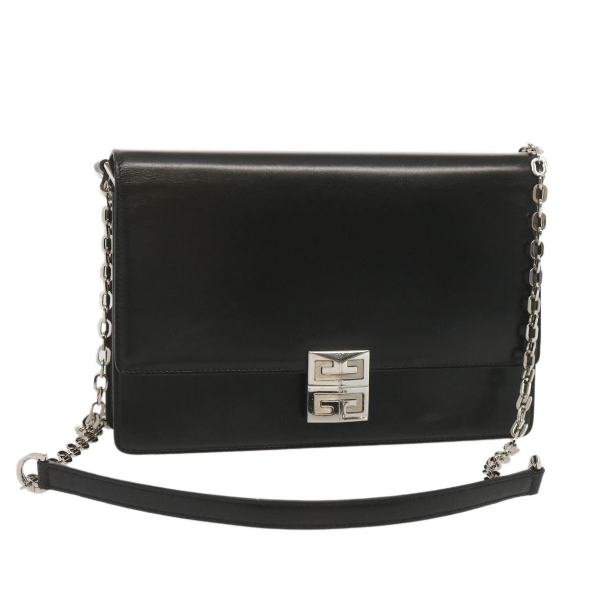 Givenchy Givenchy 4G Chain Crossbody Bag Leather Size ONE SIZE - 1 Thumbnail
