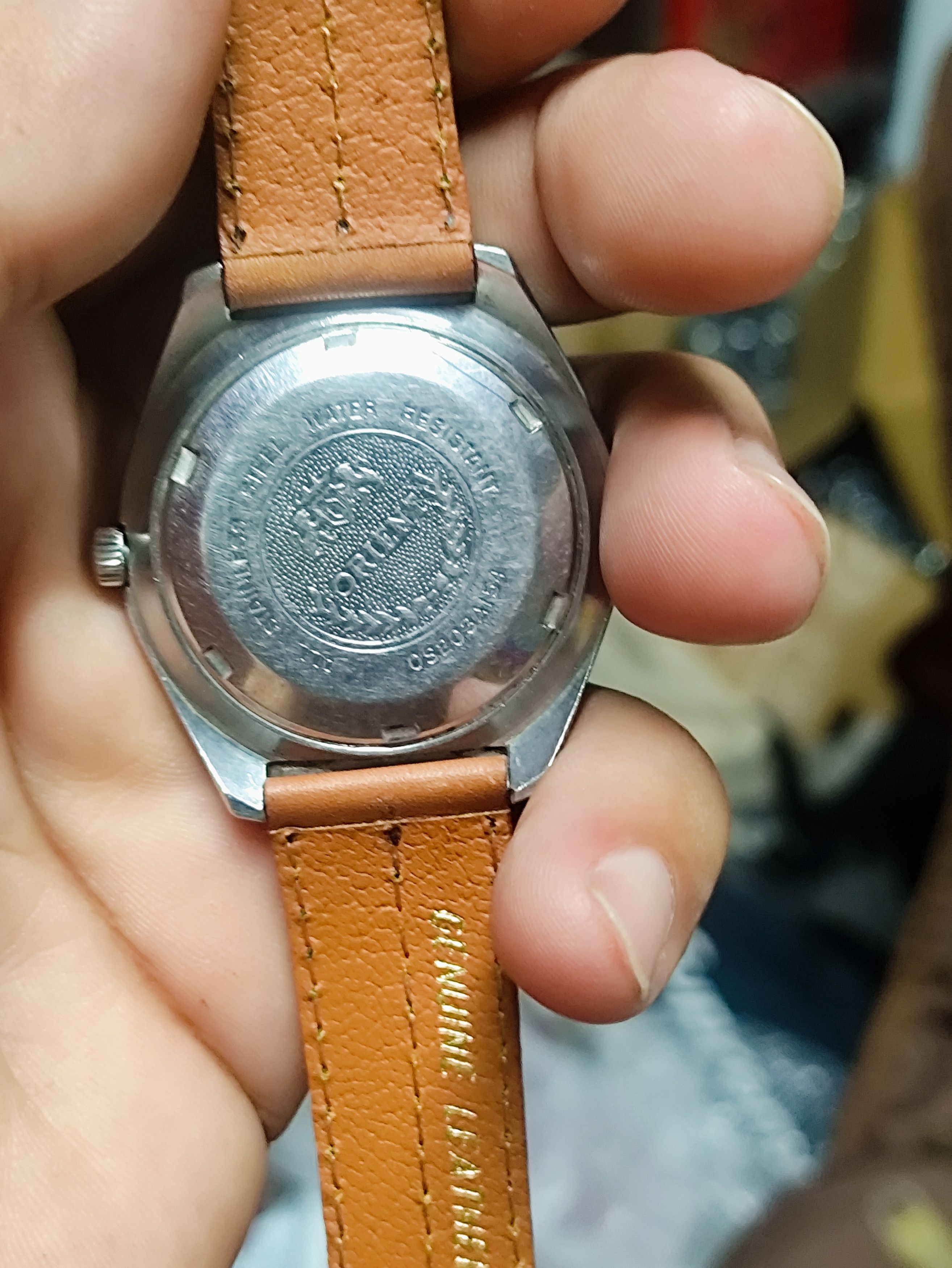 Japanese Brand × Vintage Vintage 💥 ORIENT AUTOMATIC ENGINE WATCH (JAPAN) Size ONE SIZE - 5 Thumbnail