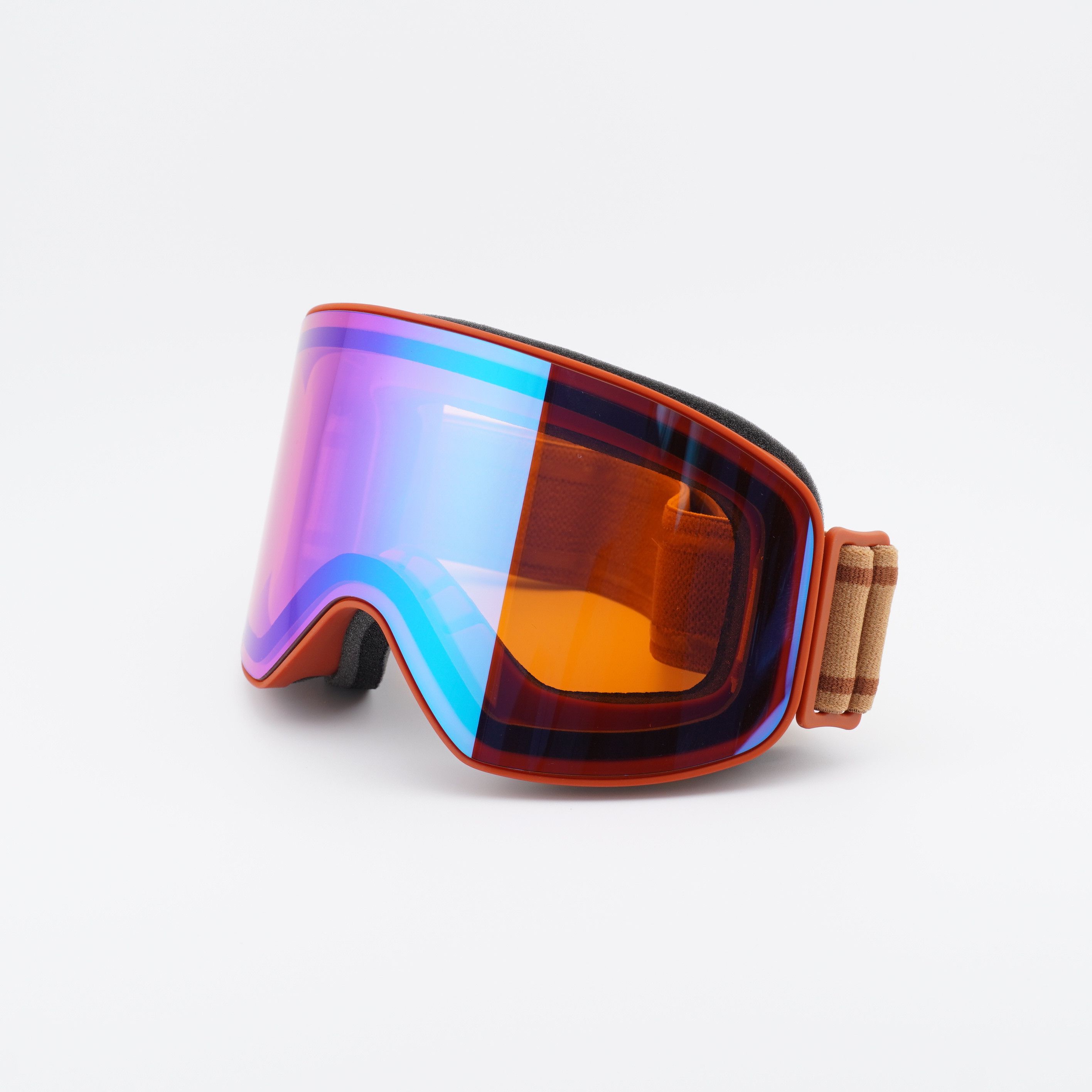 Chloe Chloe CH0072S 003 Ski Mask/Sunglasses Rust Shield Frame Size ONE SIZE - 1 Thumbnail