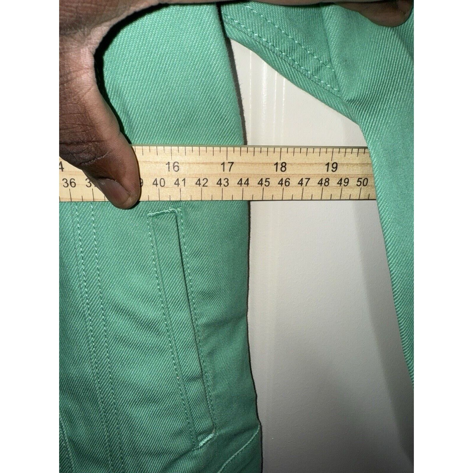 Levi's Levi’s Premium Original Trucker Jacket Green Womens XS Denim Size XS / US 0-2 / IT 36-38 - 9 Thumbnail