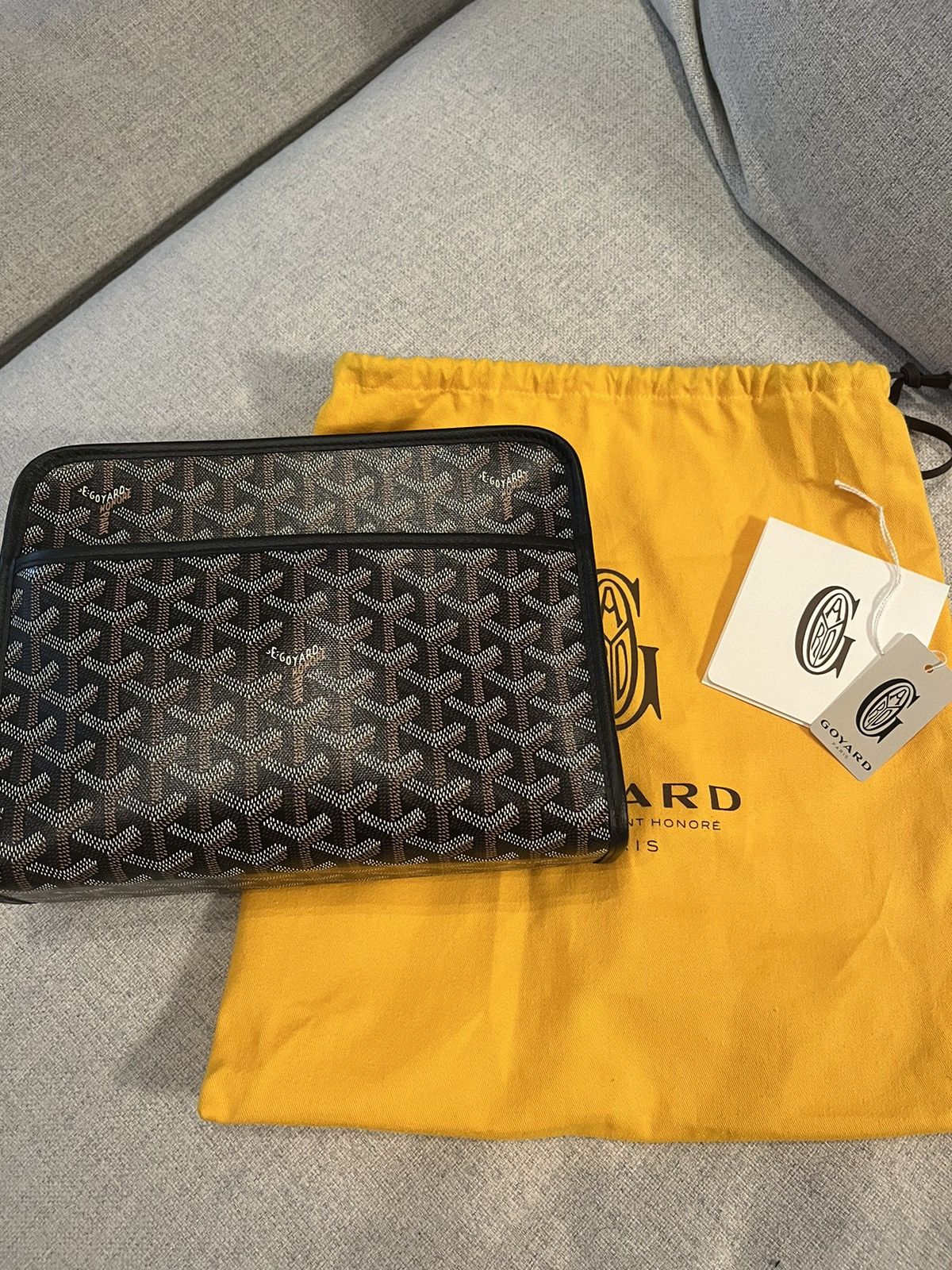 image of Goyard Jouvence Mm Saint Sulpice Black, Men's