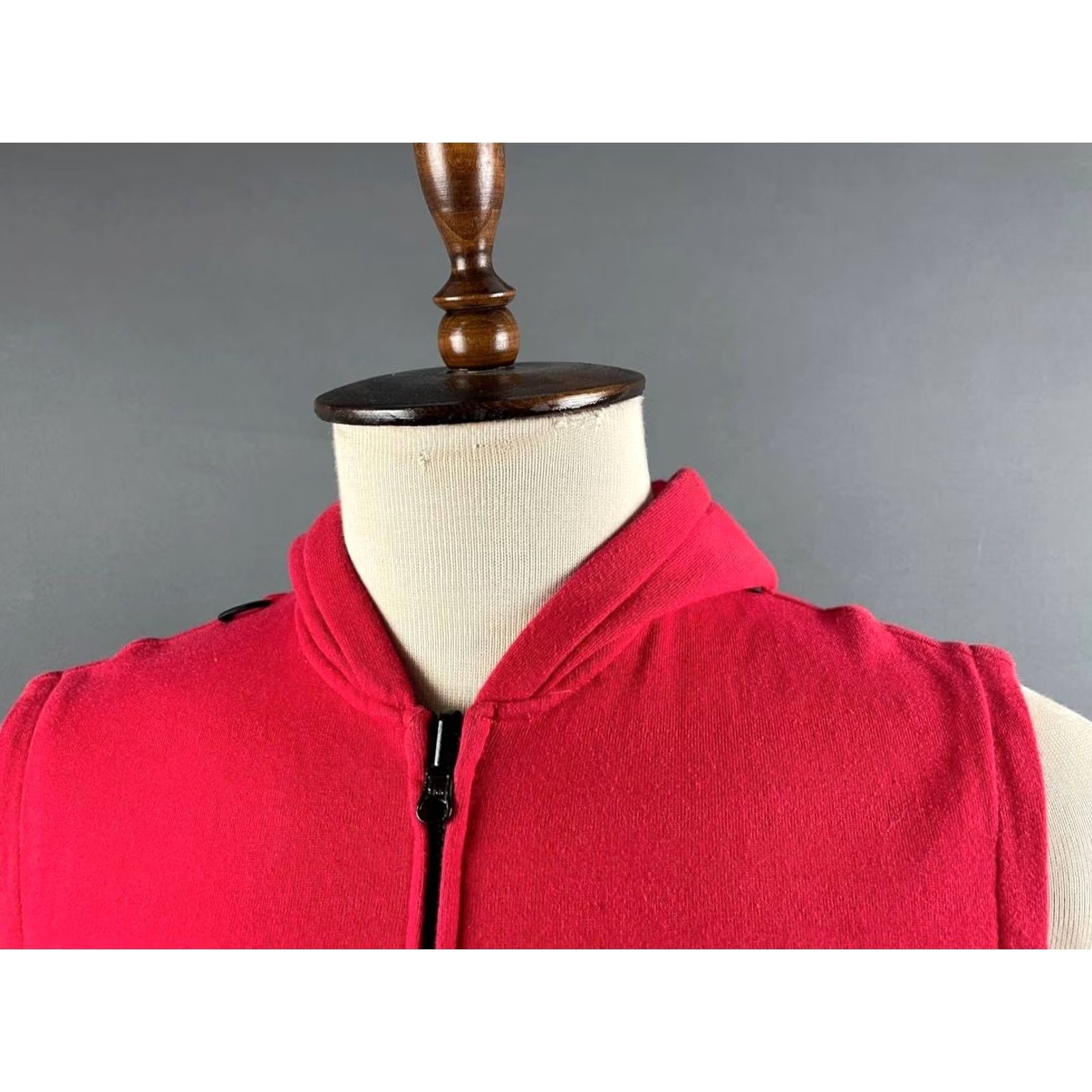 Harley Davidson Harley-Davidson Vest Shirt Mens One Size Orange Polyester Full Zip Pockets Vintage No Size US M / EU 48-50 / 2 - 6 Thumbnail