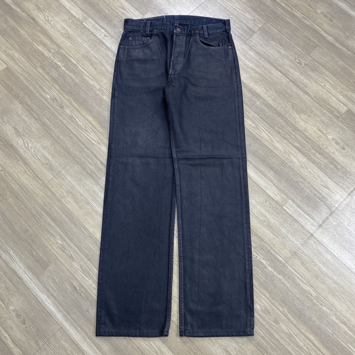 Levi's Vintage Clothing 1990s Vintage Levis 51 USA 30x36 Black Straight Jeans Size US 30 / EU 46 - 1 Thumbnail