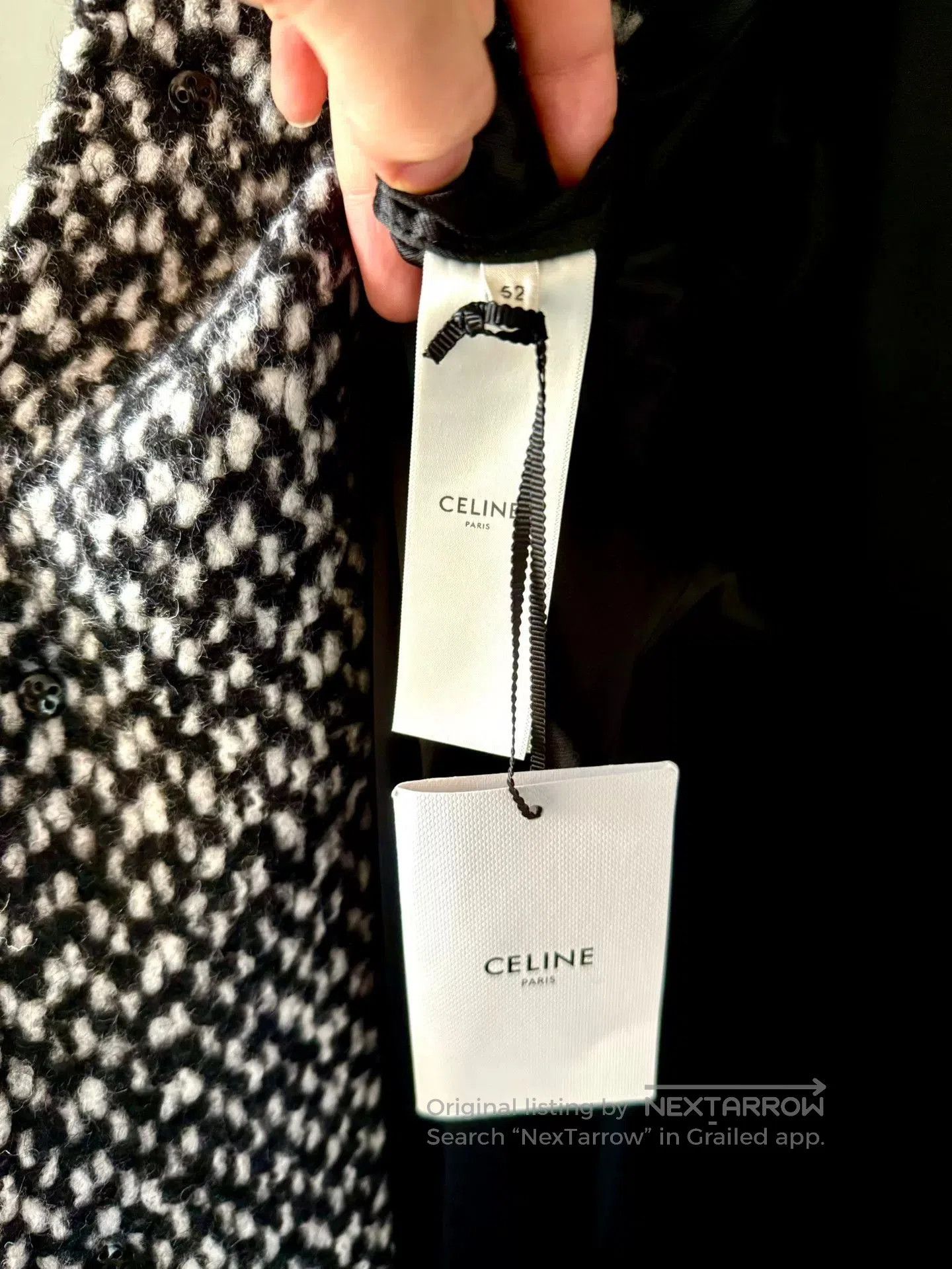 Celine celine snowflake collar coat 19fw. Size L / US 10 / IT 46 - 5 Thumbnail