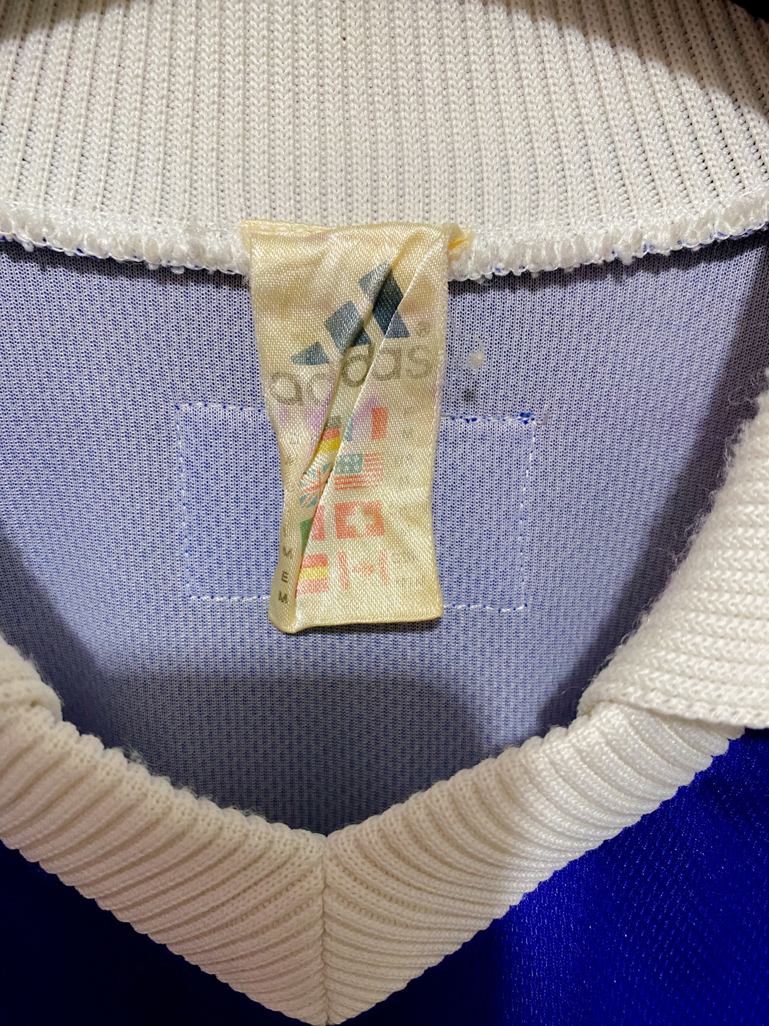 Vintage France 1998 World Cup Home Shirt #5 L. Blanc Football Jersey Size US M / EU 48-50 / 2 - 5 Thumbnail