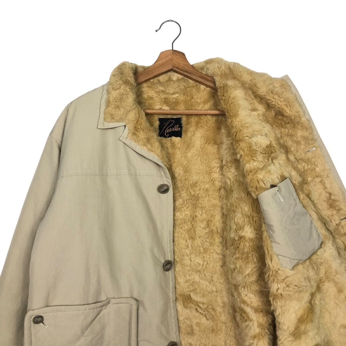 Needles 🔥VINTAGE DECK JACKET NEEDLES NEPENTHES CO BLANKET FUR Size US M / EU 48-50 / 2 - 12 Thumbnail