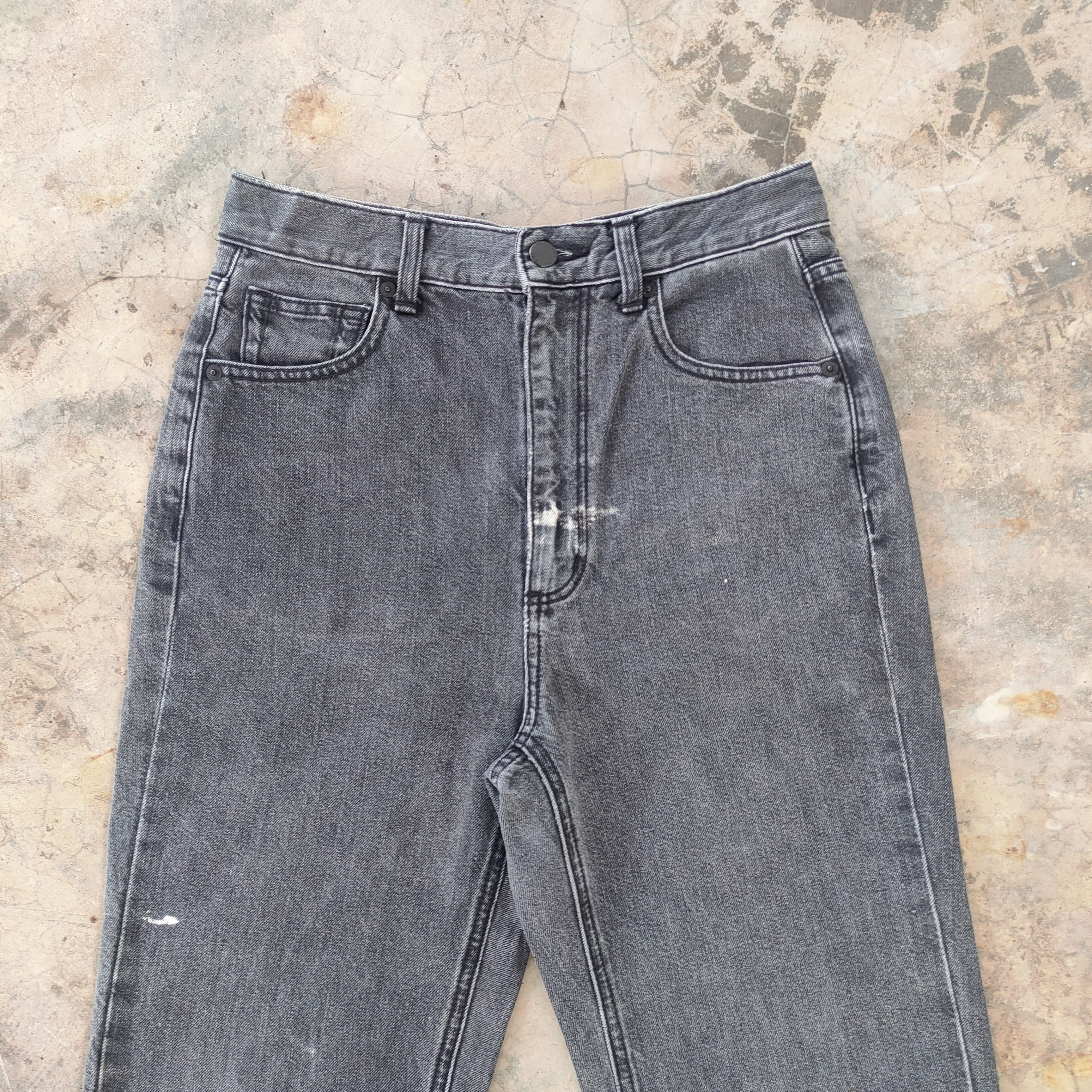 Japanese Brand × Jean W28 VINTAGE JAPANESE FADED BLACK JEANS DENIM PANTS Size US 28 / EU 44 - 3 Thumbnail