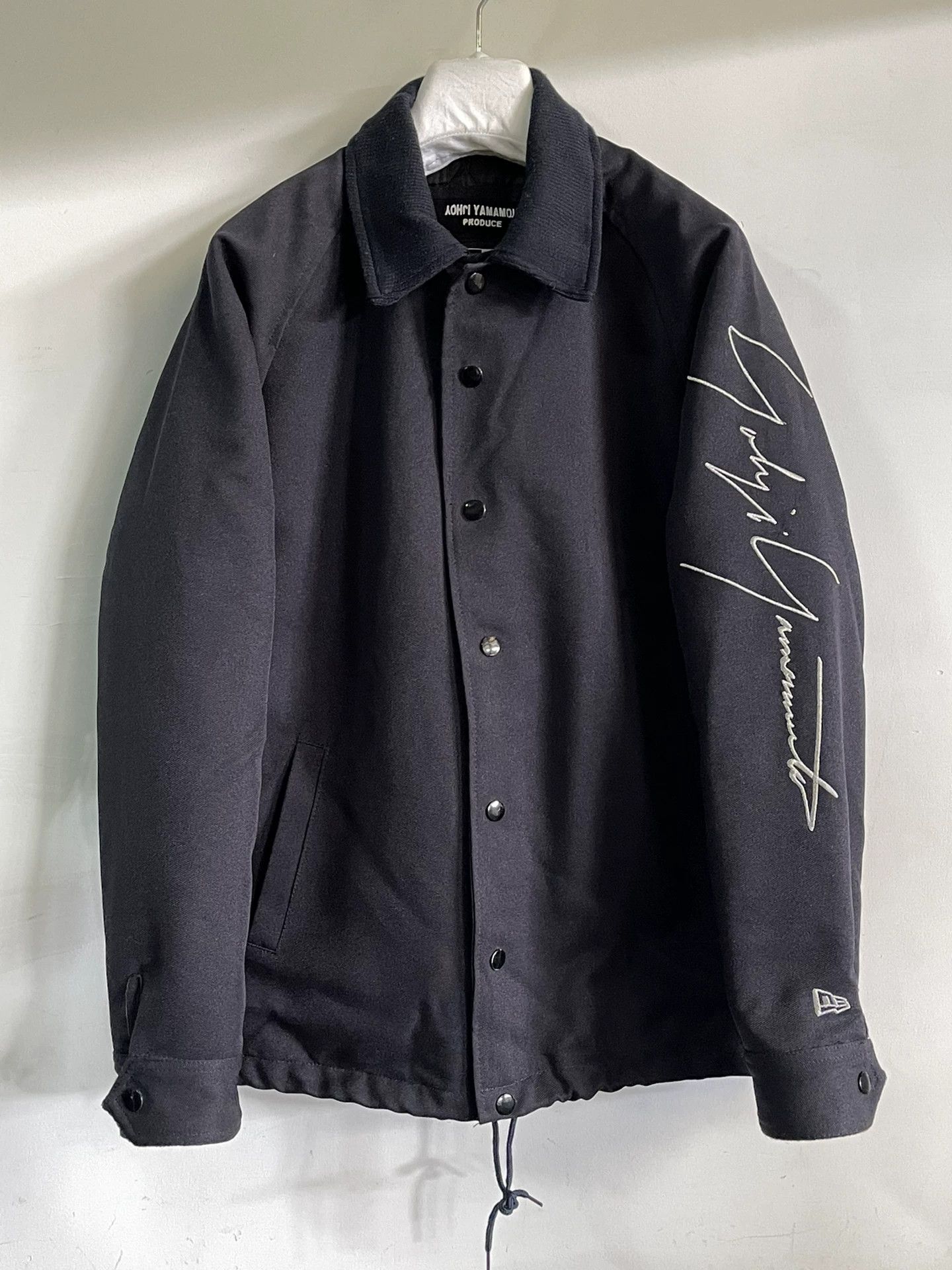 Yohji Yamamoto Yohji Yamamoto x New Era Coach Jacket Size US S / EU 44-46 / 1 - 1 Thumbnail