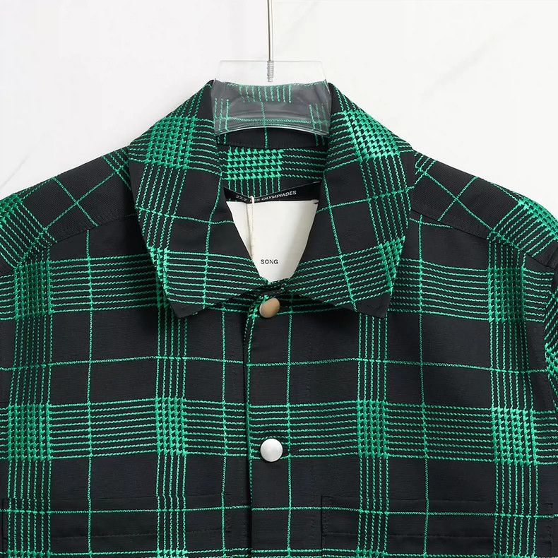Song For The Mute Song For The Mute Plaid trim coat Size US S / EU 44-46 / 1 - 2 Thumbnail